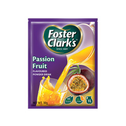 Lösliches Getränk mit Passionsfruchtgeschmack - Foster Clark's - 12 x 30 g Packung