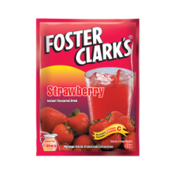Lösliches Erdbeergetränk - Foster Clark's - 12x30g Packung