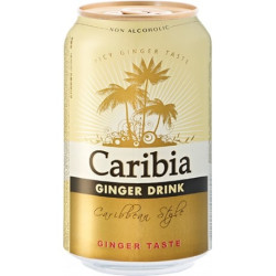 Alkoholfreies Ingwerbier - Caribia - 24x33cl