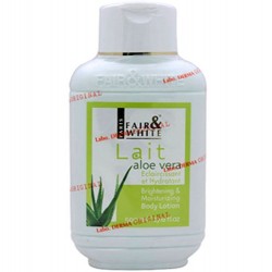 Aufhellende und feuchtigkeitsspendende Milch mit Aloe Vera - Fair & White - 500ml